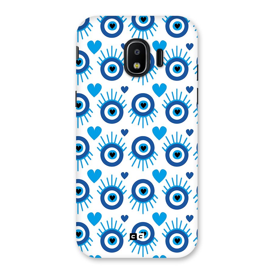 Hands Draw Eye Back Case for Galaxy J2 Pro 2018