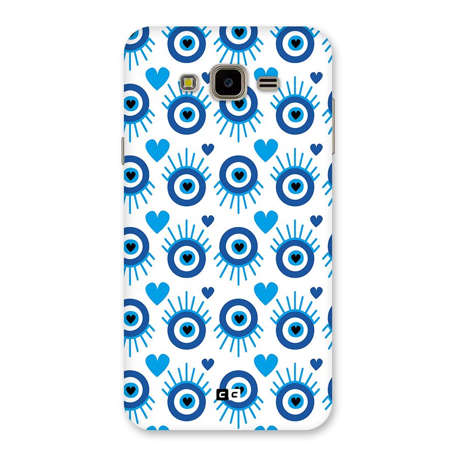 Hands Draw Eye Back Case for Galaxy J7 Nxt