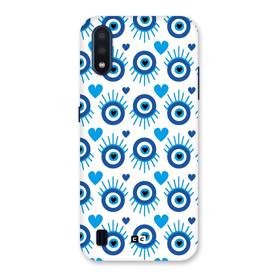 Hands Draw Eye Back Case for Galaxy M01