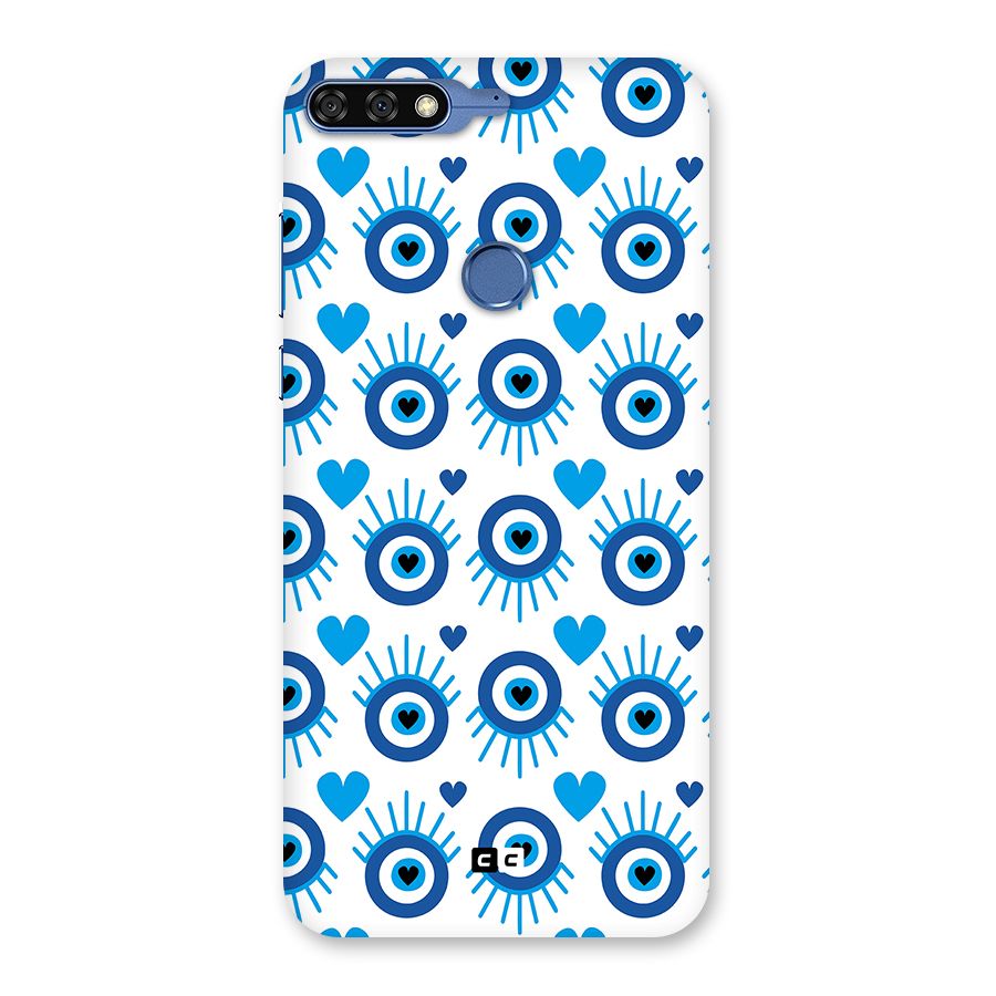 Hands Draw Eye Back Case for Honor 7C