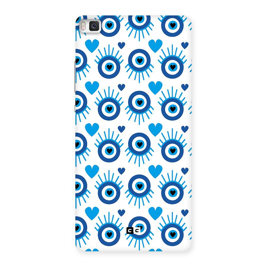 Hands Draw Eye Back Case for Huawei P8