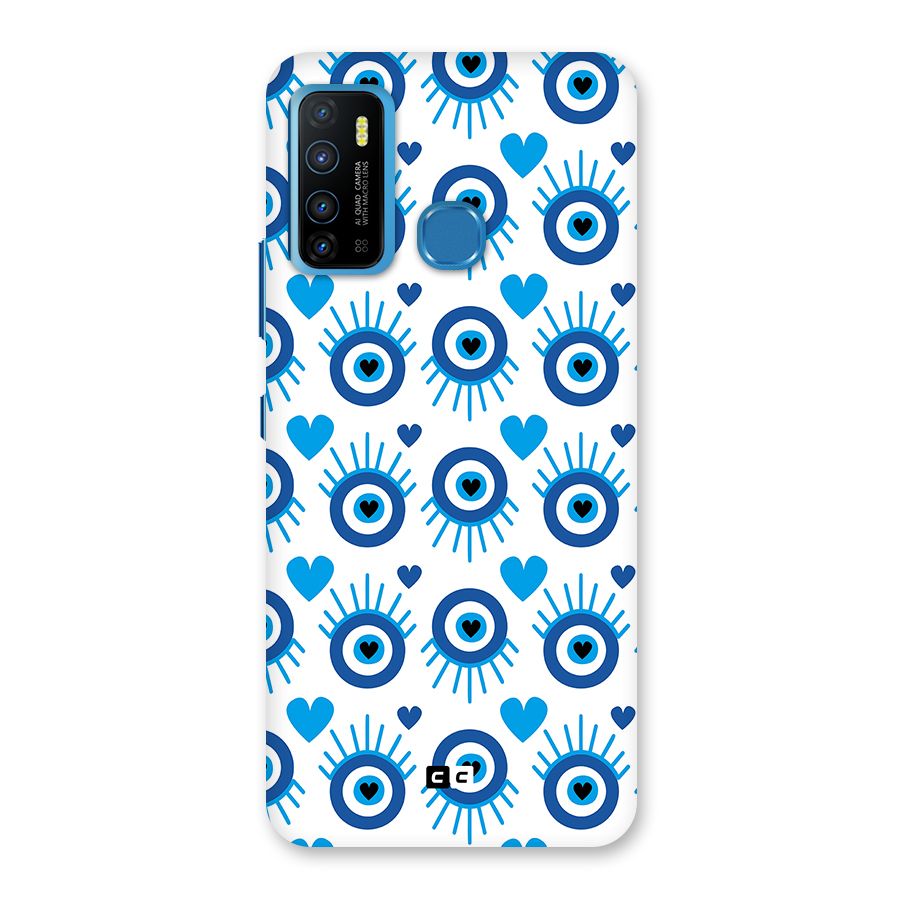 Hands Draw Eye Back Case for Infinix Hot 9