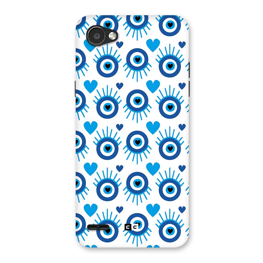 Hands Draw Eye Back Case for LG Q6