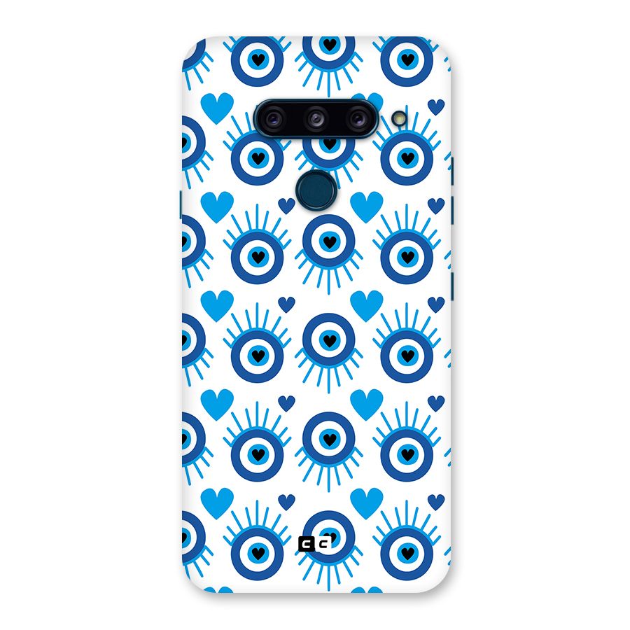 Hands Draw Eye Back Case for LG  V40 ThinQ