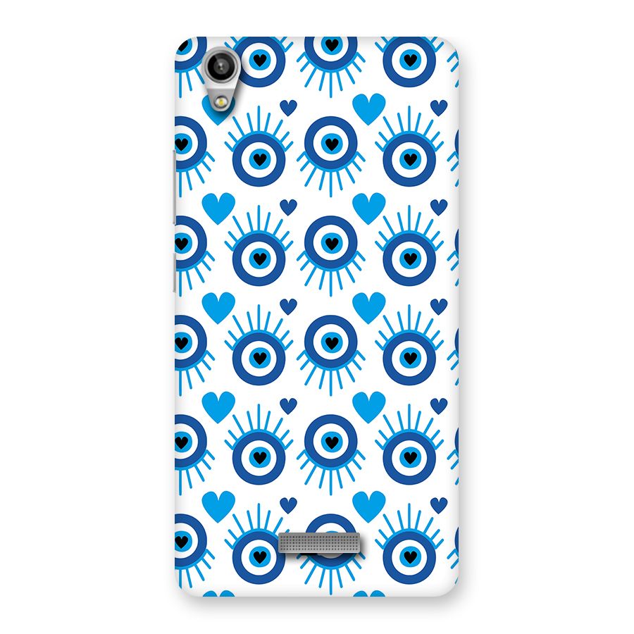 Hands Draw Eye Back Case for Lava Pixel V1