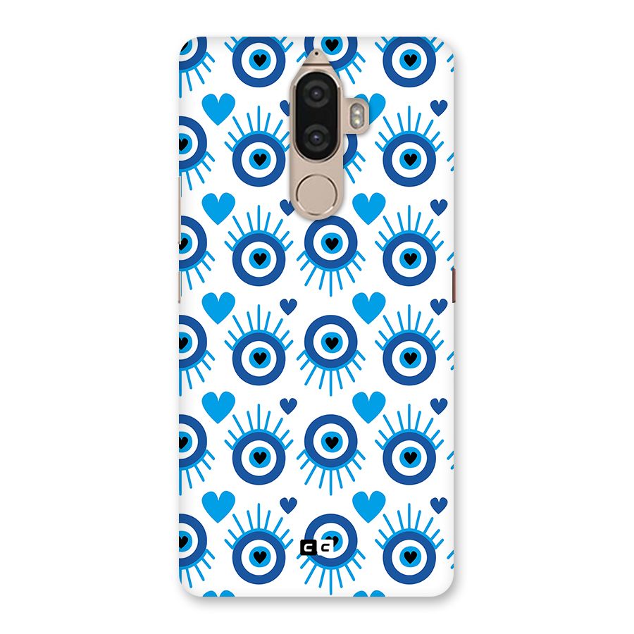Hands Draw Eye Back Case for Lenovo K8 Note