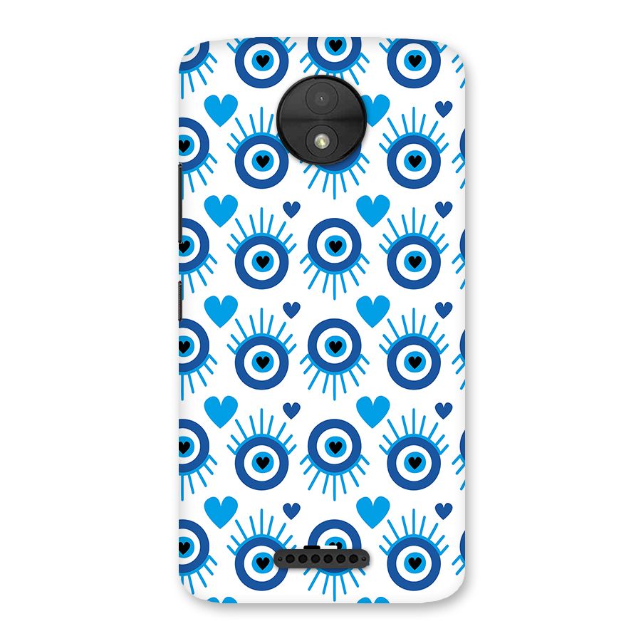 Hands Draw Eye Back Case for Moto C