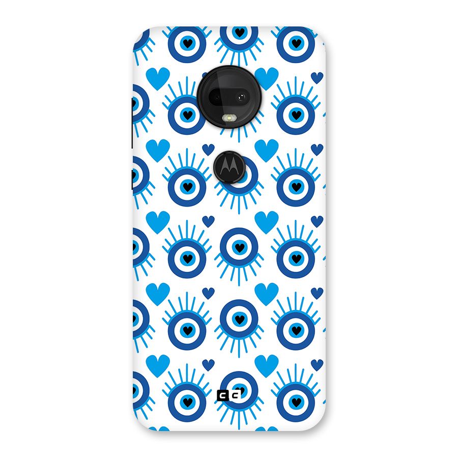 Hands Draw Eye Back Case for Moto G7