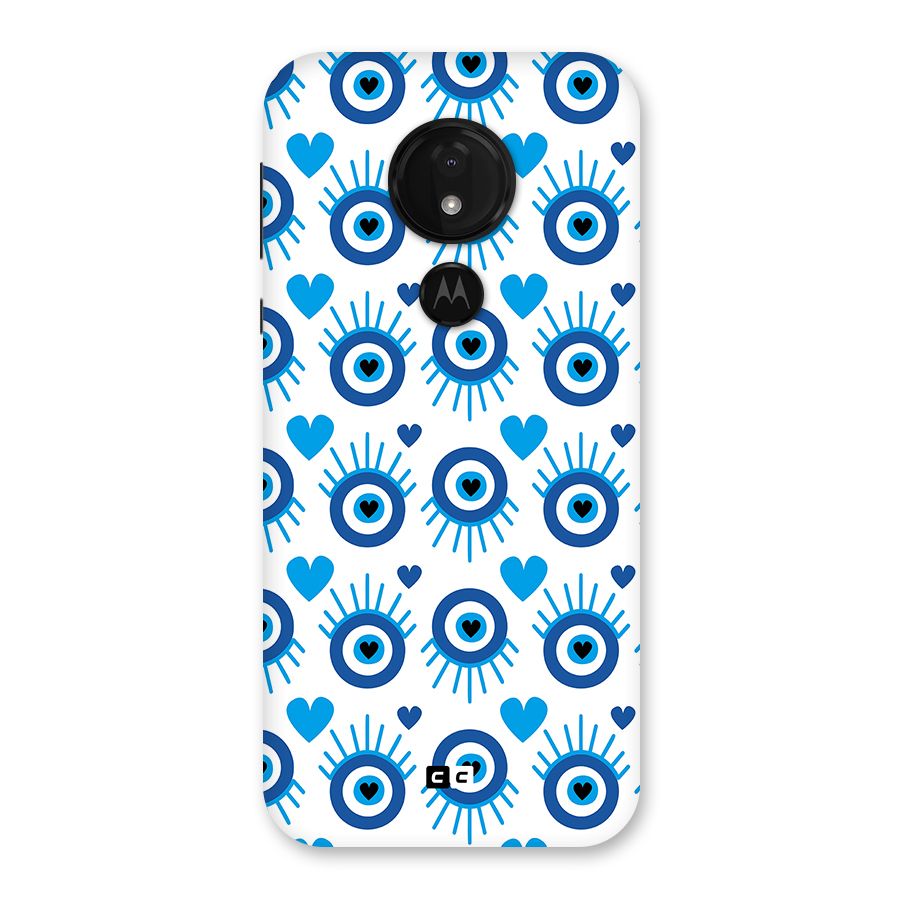 Hands Draw Eye Back Case for Moto G7 Power