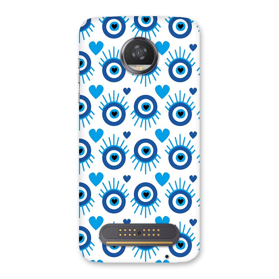 Hands Draw Eye Back Case for Moto Z2 Play