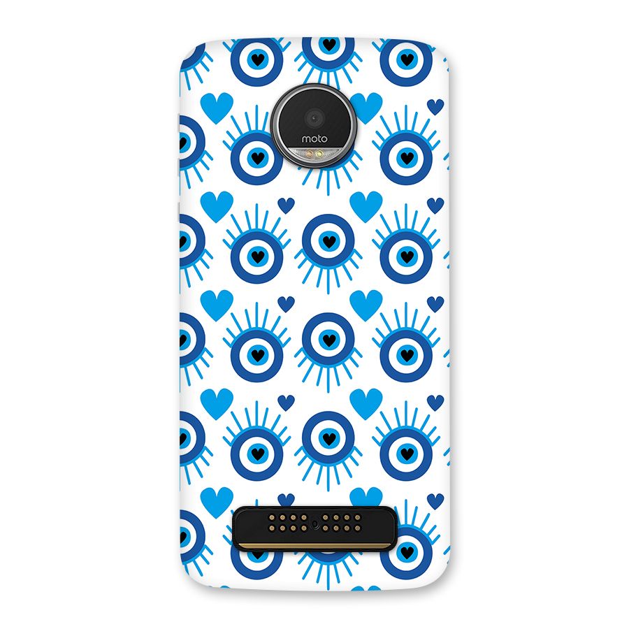 Hands Draw Eye Back Case for Moto Z Play