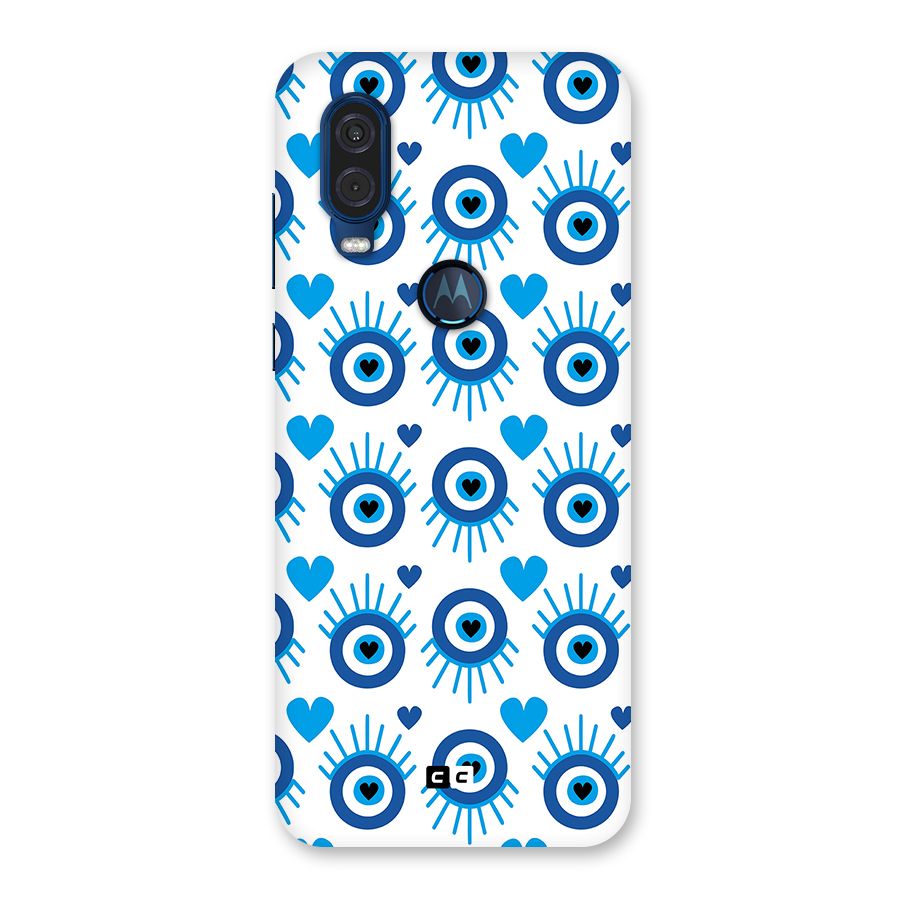 Hands Draw Eye Back Case for Motorola One Vision