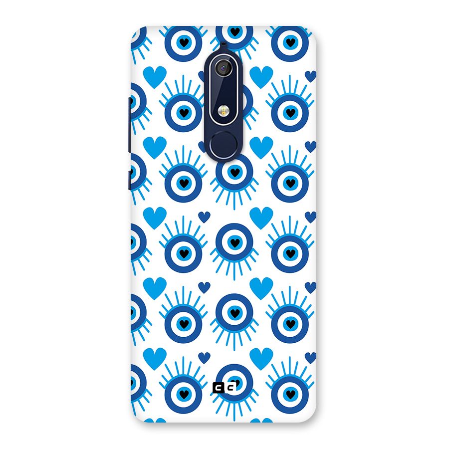 Hands Draw Eye Back Case for Nokia 5.1