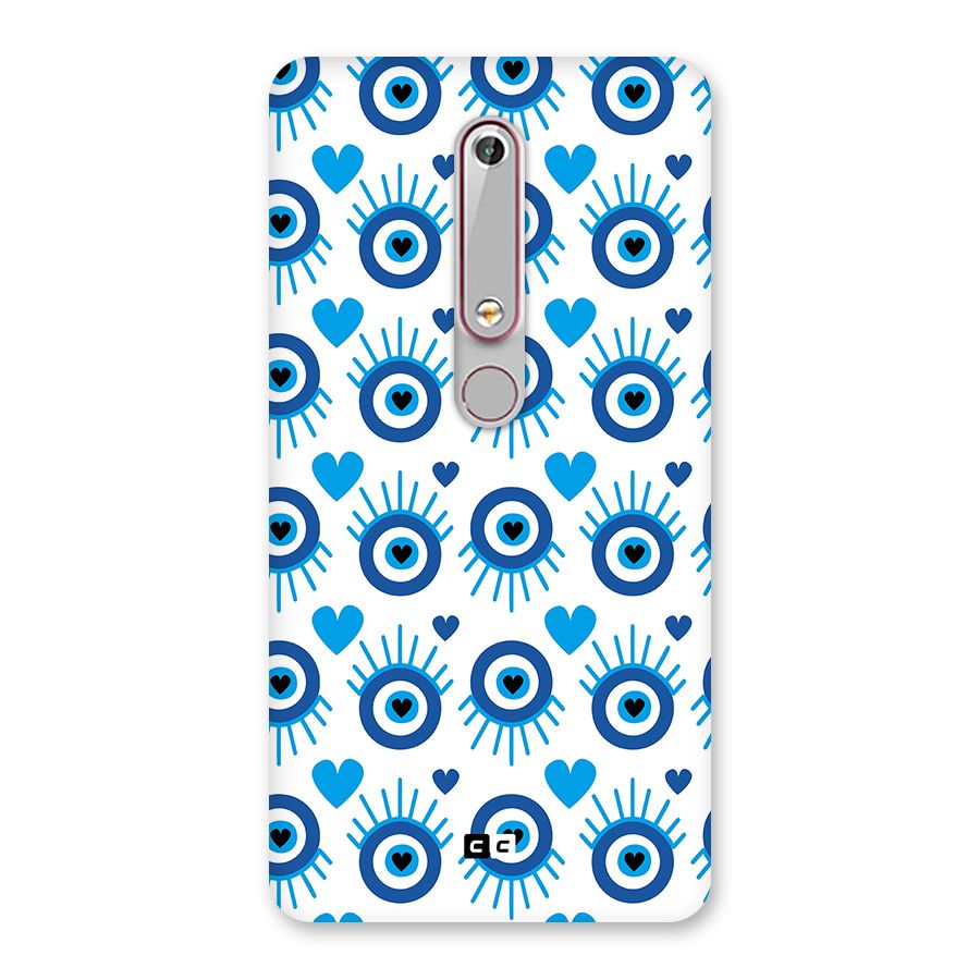 Hands Draw Eye Back Case for Nokia 6.1