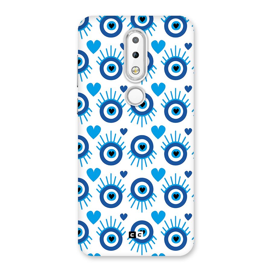Hands Draw Eye Back Case for Nokia 6.1 Plus