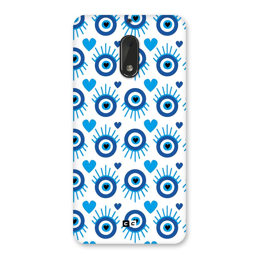 Hands Draw Eye Back Case for Nokia 6