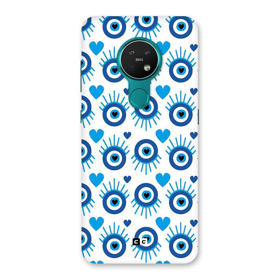 Hands Draw Eye Back Case for Nokia 7.2