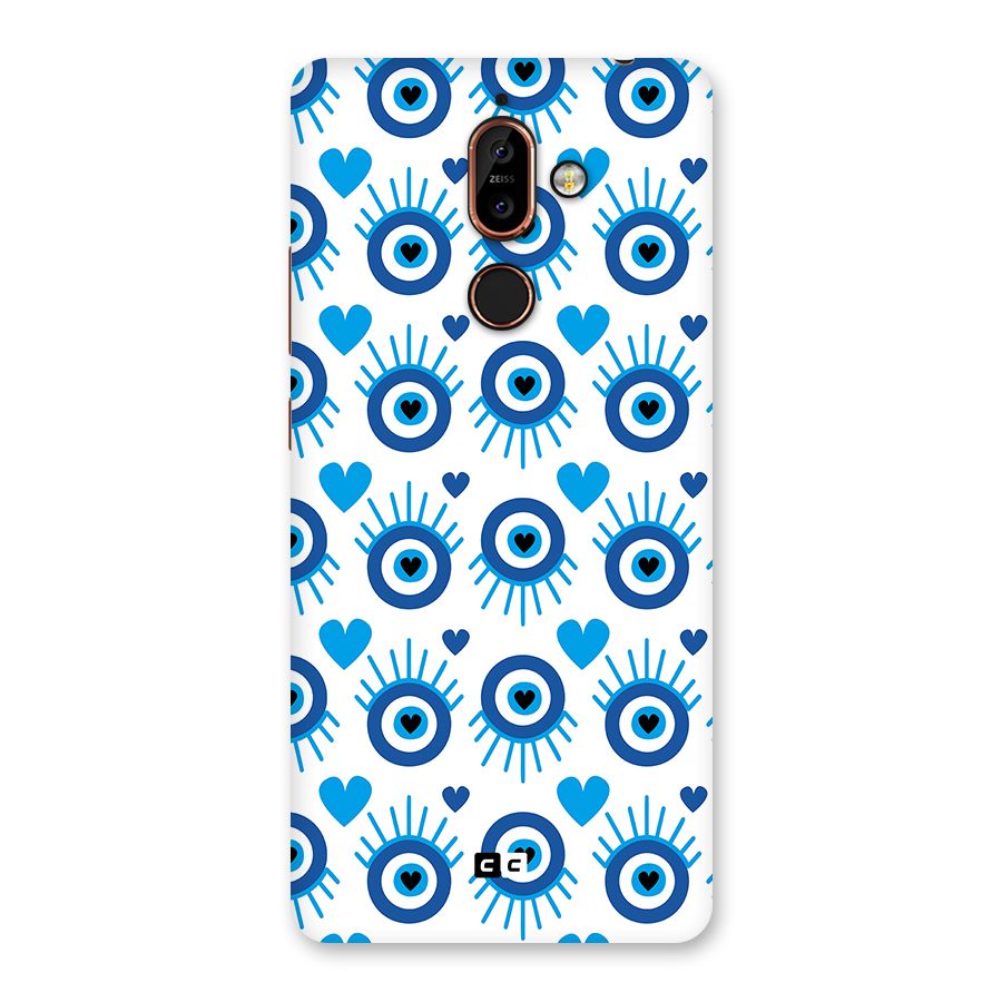 Hands Draw Eye Back Case for Nokia 7 Plus