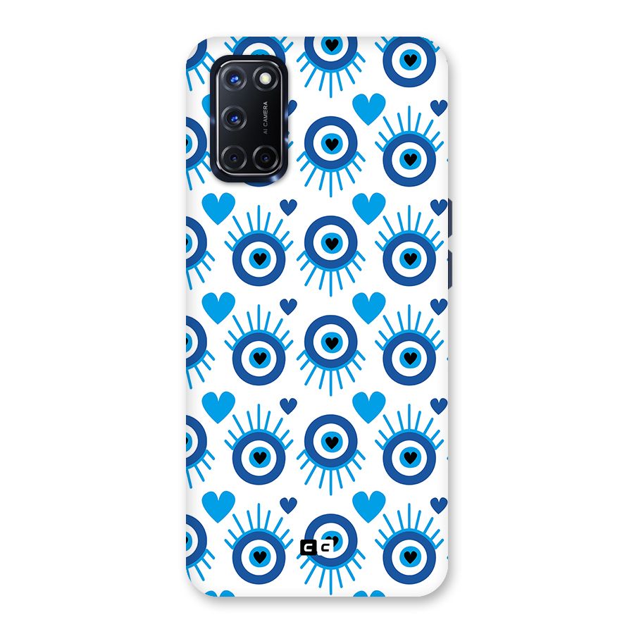 Hands Draw Eye Back Case for Oppo A52