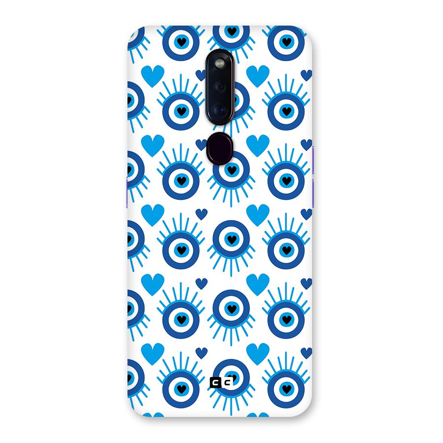 Hands Draw Eye Back Case for Oppo F11 Pro