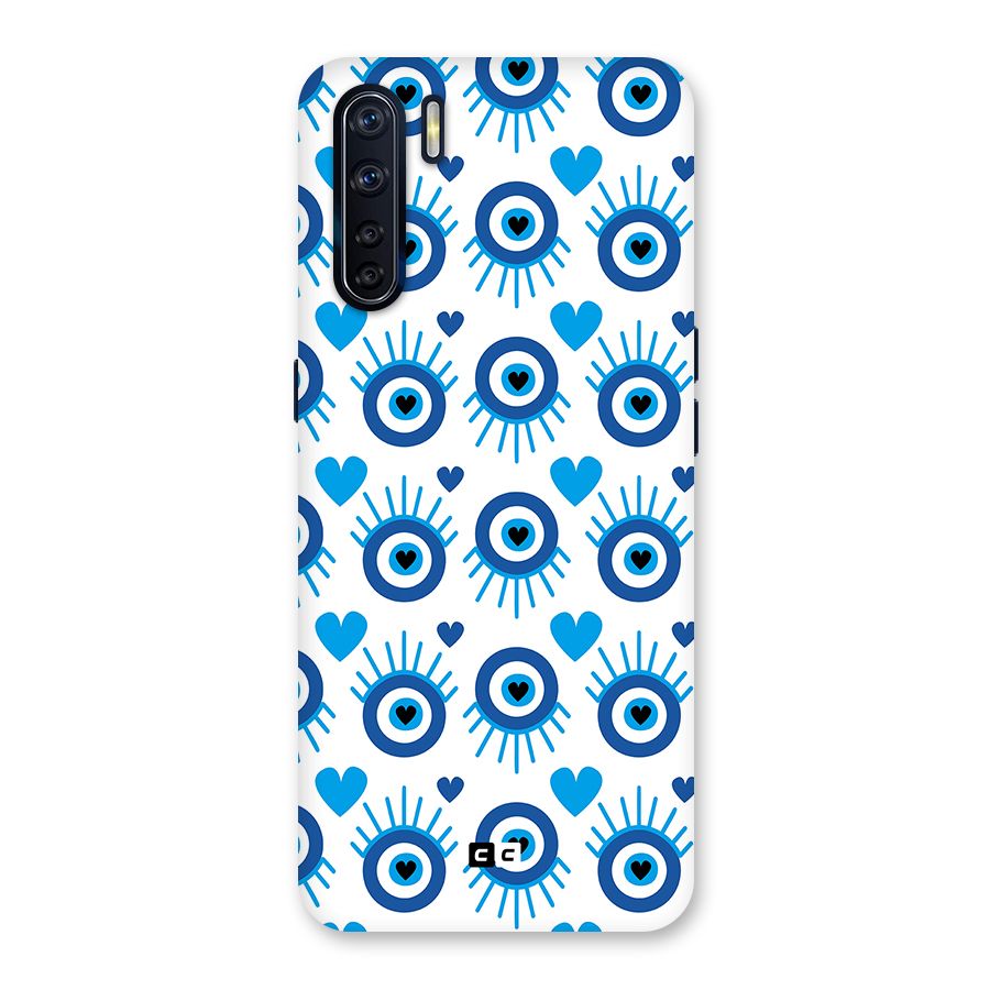 Hands Draw Eye Back Case for Oppo F15