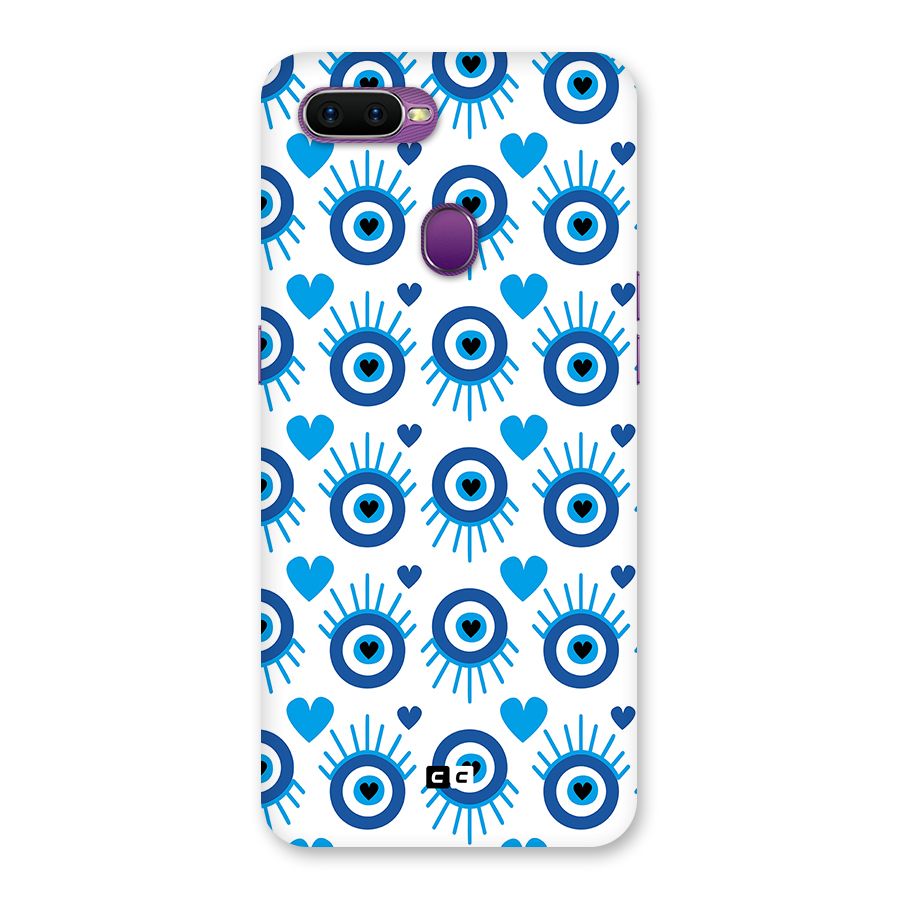 Hands Draw Eye Back Case for Oppo F9