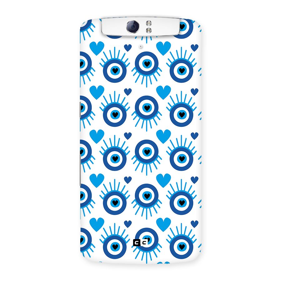 Hands Draw Eye Back Case for Oppo N1