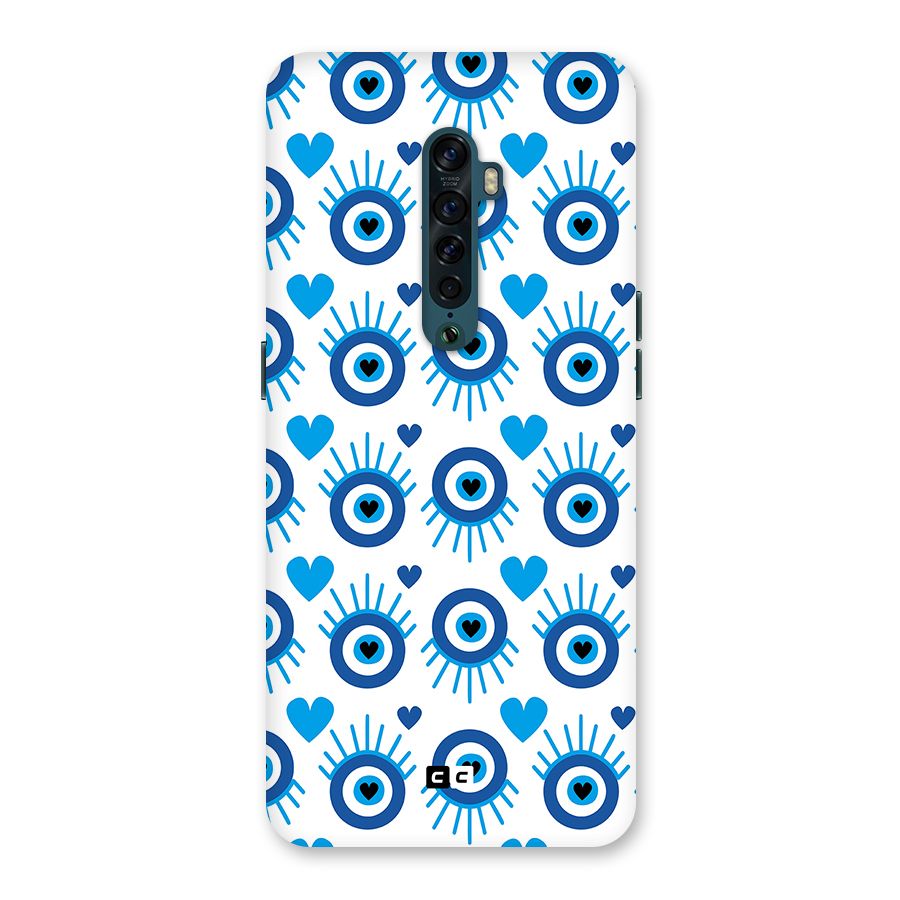 Hands Draw Eye Back Case for Oppo Reno2
