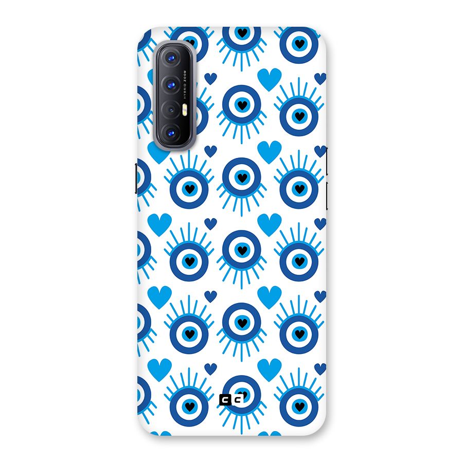 Hands Draw Eye Back Case for Oppo Reno3 Pro