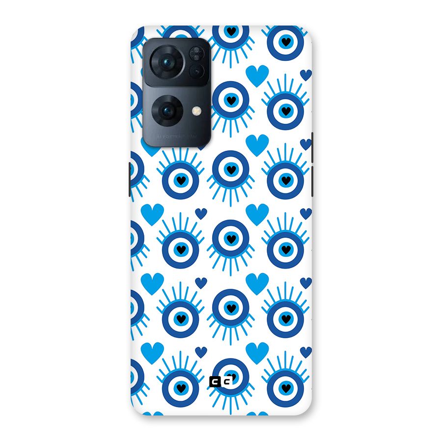 Hands Draw Eye Back Case for Oppo Reno7 Pro 5G