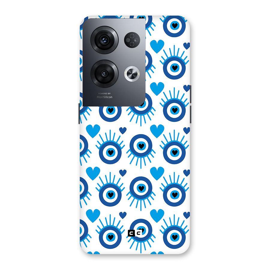 Hands Draw Eye Back Case for Oppo Reno8 Pro 5G