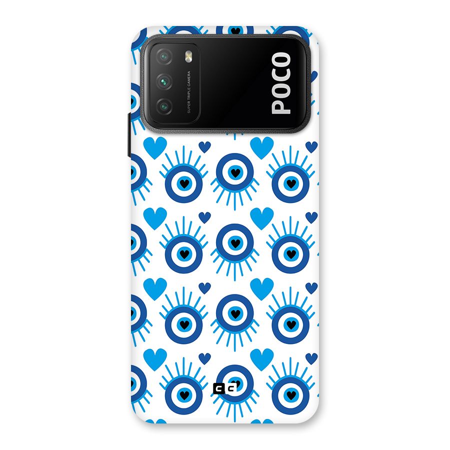 Hands Draw Eye Back Case for Poco M3
