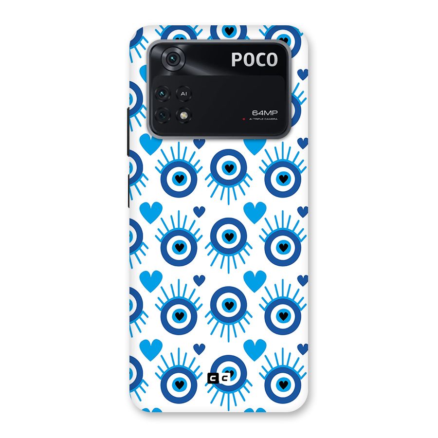 Hands Draw Eye Back Case for Poco M4 Pro 4G