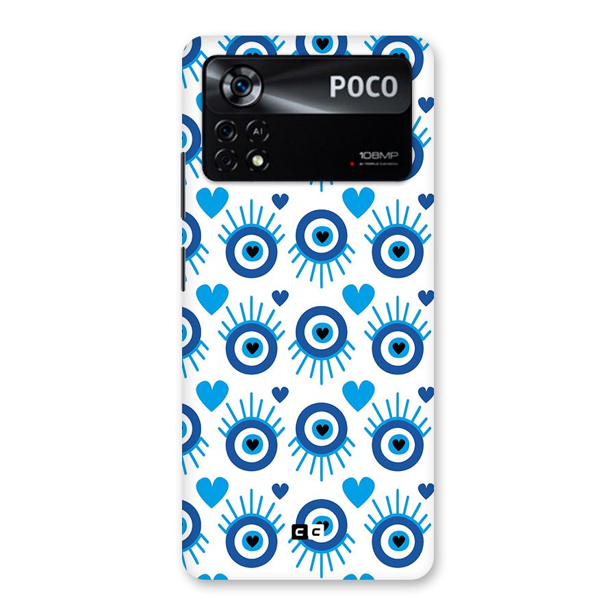 Hands Draw Eye Back Case for Poco X4 Pro 5G