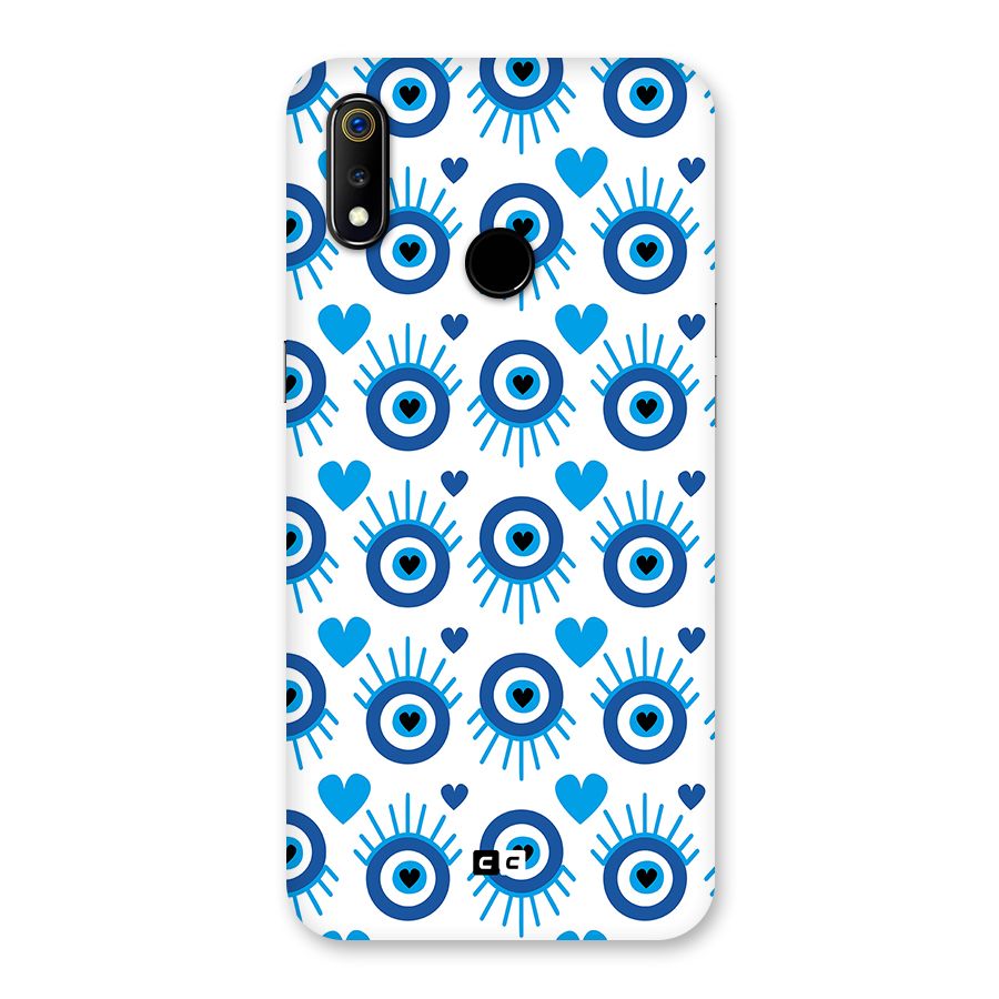 Hands Draw Eye Back Case for Realme 3