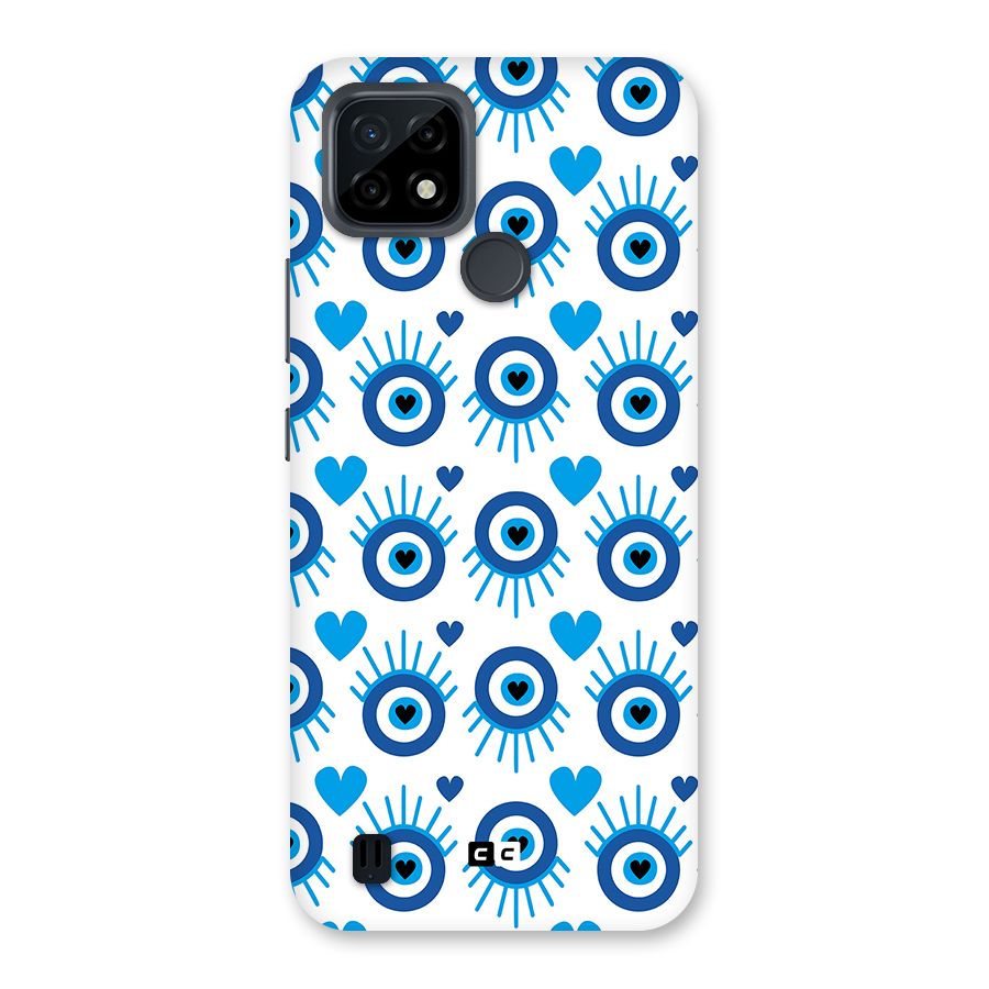 Hands Draw Eye Back Case for Realme C21