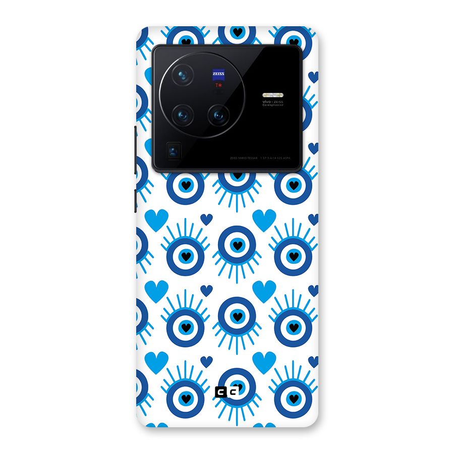 Hands Draw Eye Back Case for Vivo X80 Pro