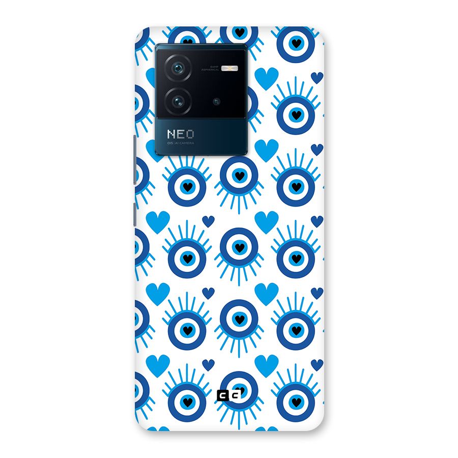 Hands Draw Eye Back Case for Vivo iQOO Neo 6 5G
