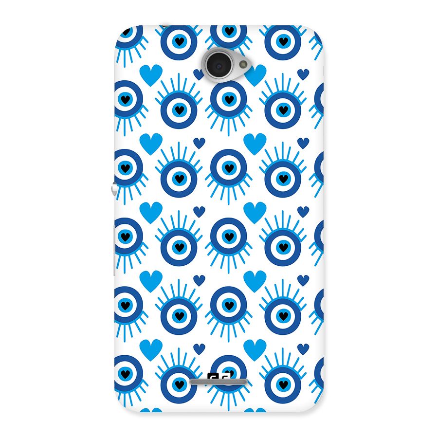 Hands Draw Eye Back Case for Xperia E4