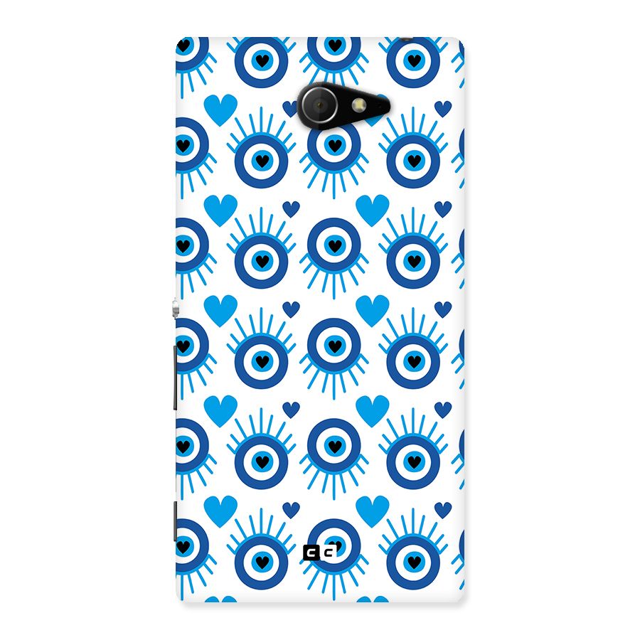 Hands Draw Eye Back Case for Xperia M2