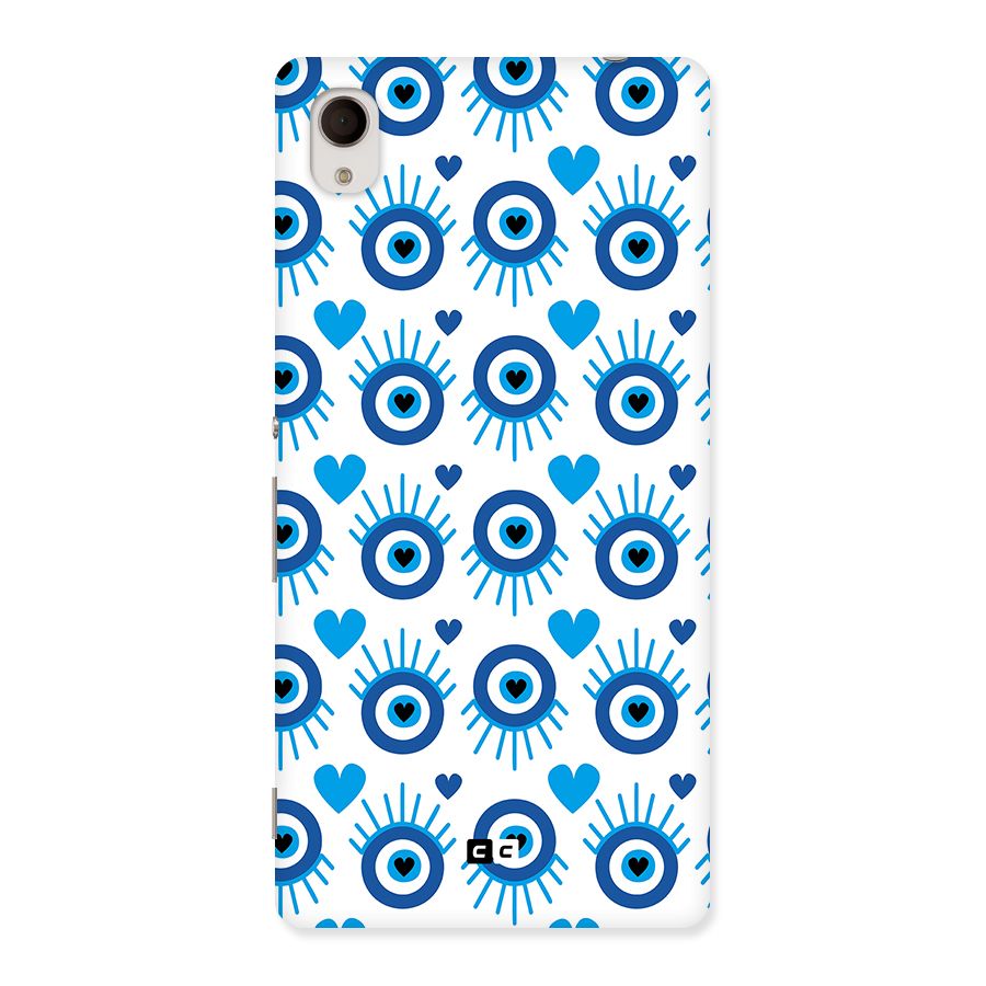Hands Draw Eye Back Case for Xperia M4