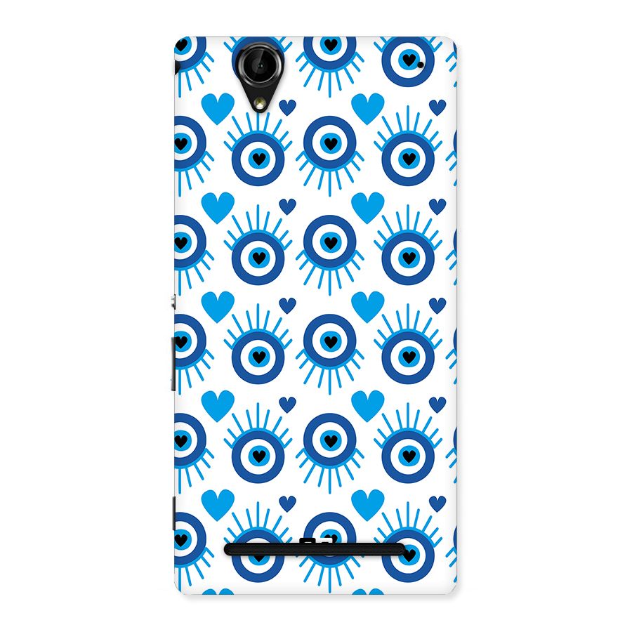 Hands Draw Eye Back Case for Xperia T2