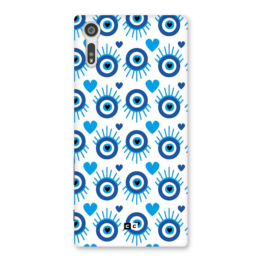 Hands Draw Eye Back Case for Xperia XZ