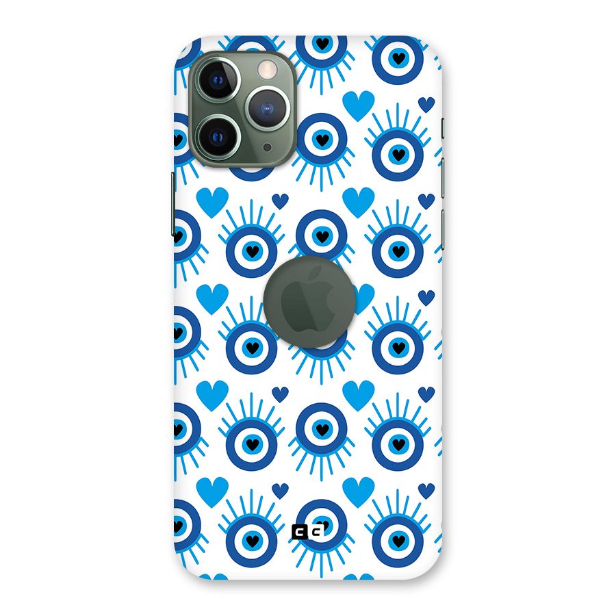 Hands Draw Eye Back Case for iPhone 11 Pro Logo Cut