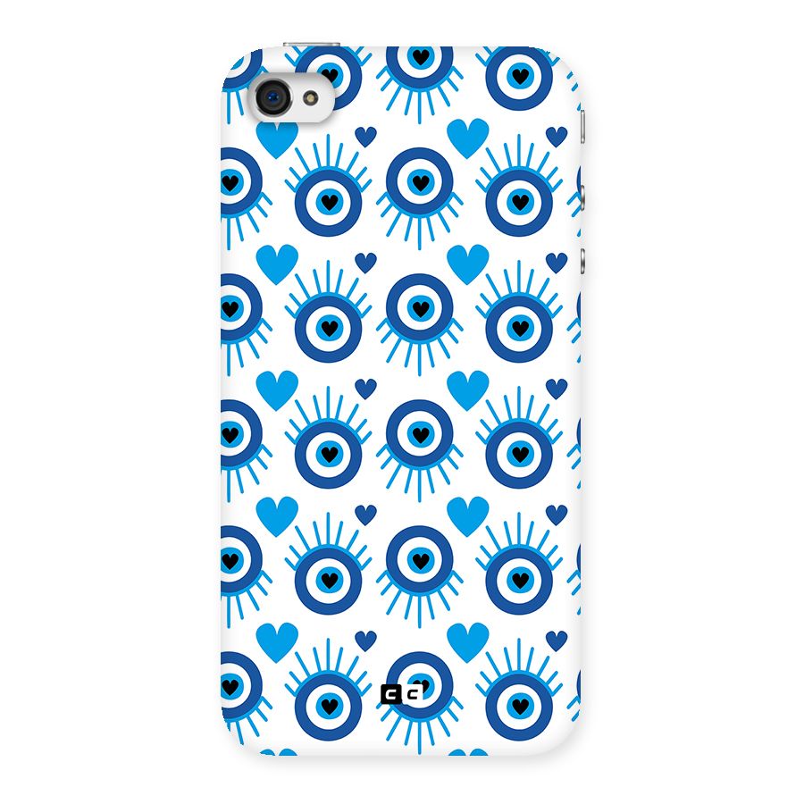 Hands Draw Eye Back Case for iPhone 4 4s