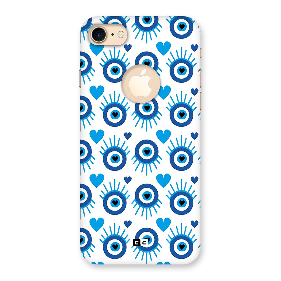 Hands Draw Eye Back Case for iPhone 7 Logo Cut