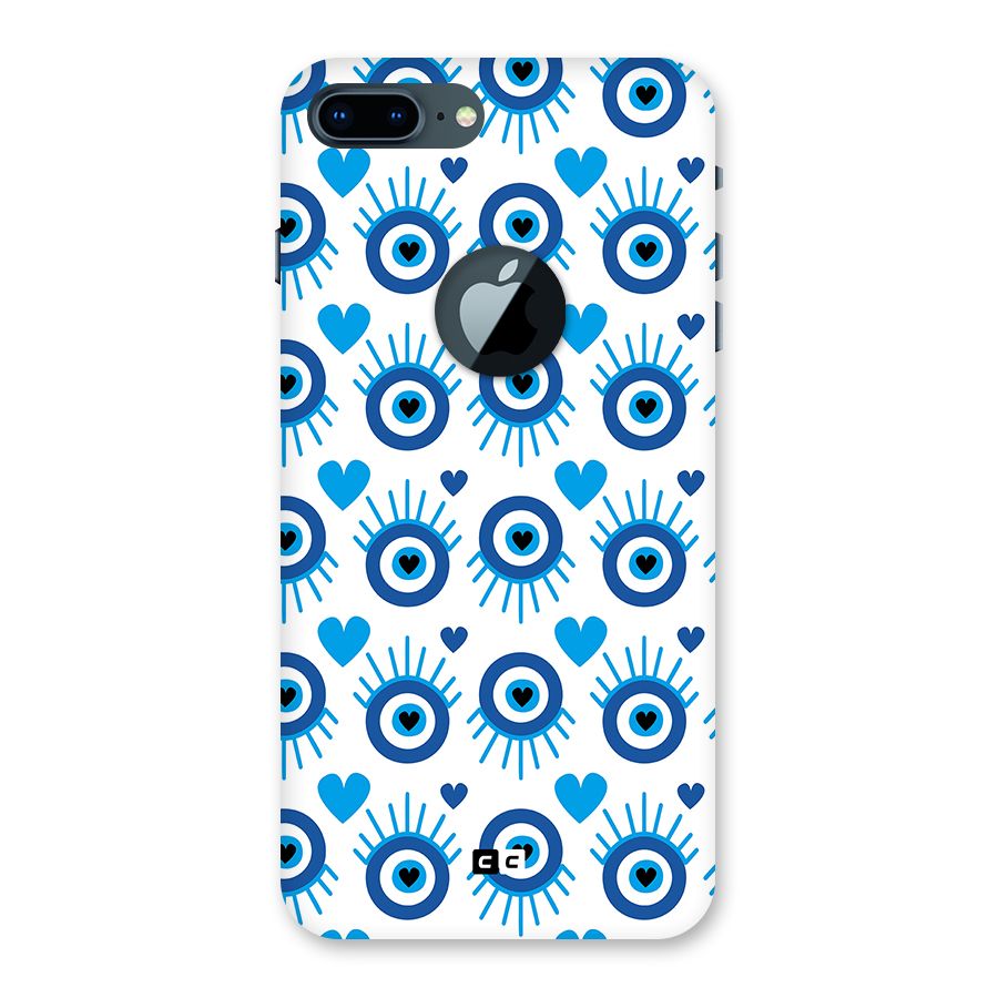 Hands Draw Eye Back Case for iPhone 7 Plus Logo Cut