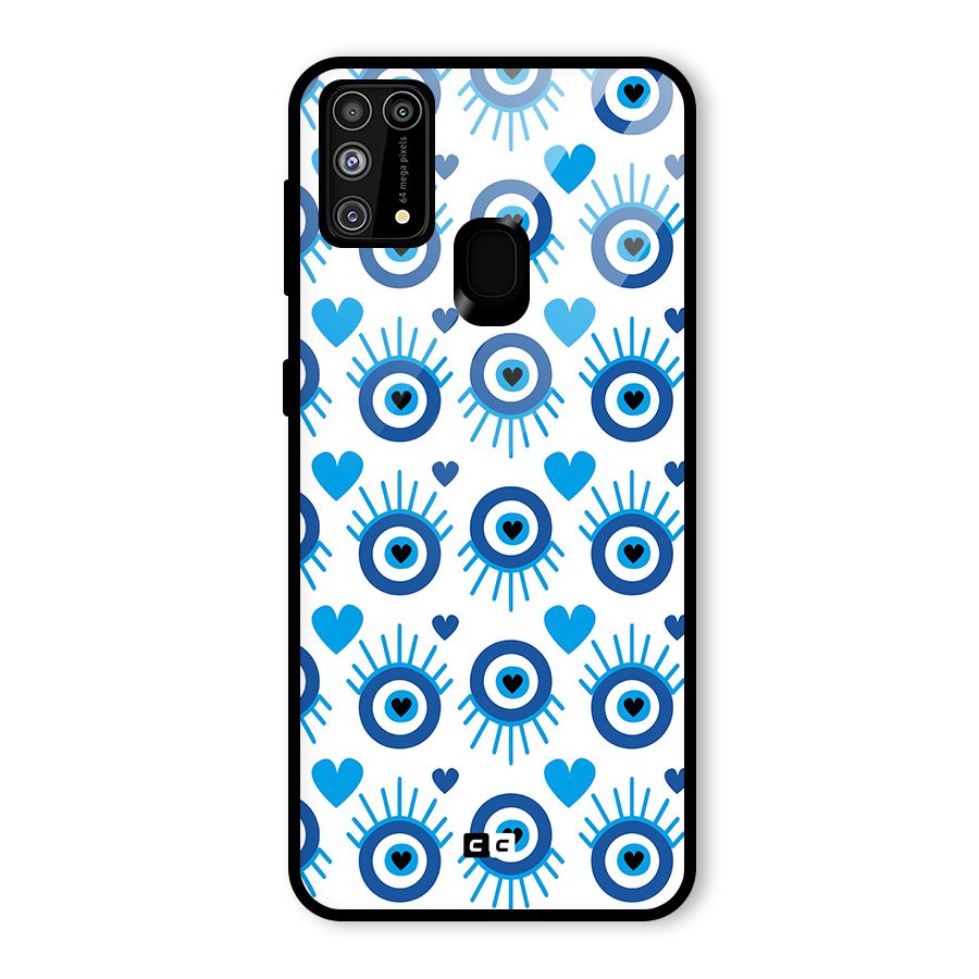 Hands Draw Eye Glass Back Case for Galaxy M31