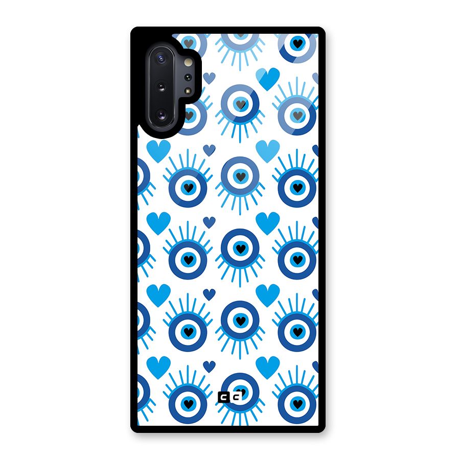 Hands Draw Eye Glass Back Case for Galaxy Note 10 Plus