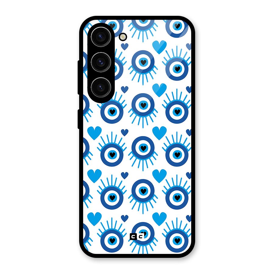 Hands Draw Eye Glass Back Case for Galaxy S23